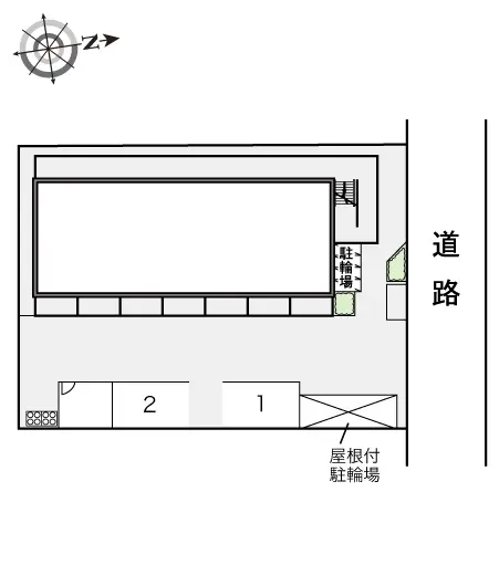 ★手数料０円★大阪市生野区巽東　月極駐車場（LP）